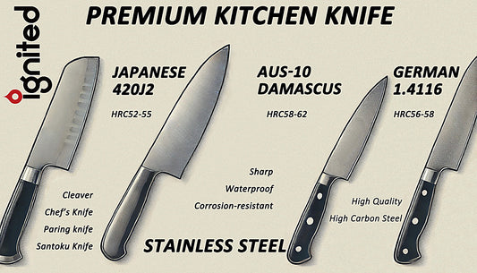 Introduction to Brand Selected Kitchen Knife Steels