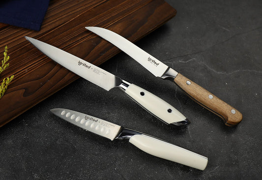 Carve the beauty of your dishes with Ignited kitchen knives